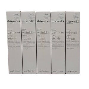 5 Pack This Works My Wrinkles Eye Repair 0.67oz / 20ml